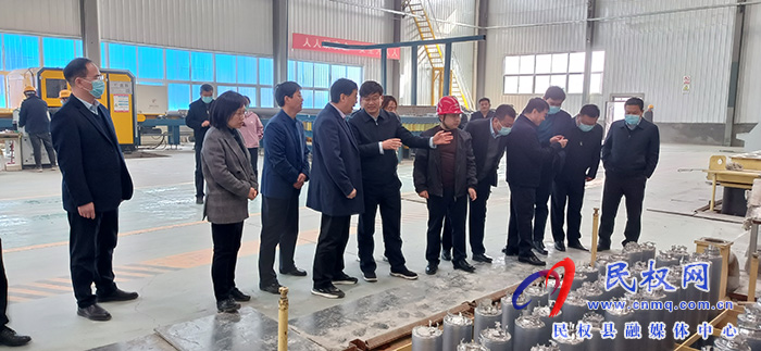 縣委書記張團結(jié)調(diào)研重點項目建設(shè)工作