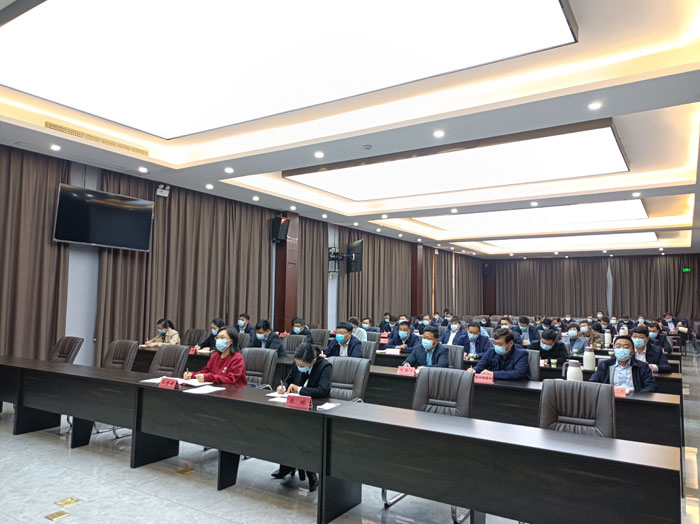 我縣組織收聽收看全國新冠肺炎疫情防控工作電視電話會議