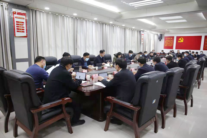 民權縣第十五屆人民政府第63次常務會召開