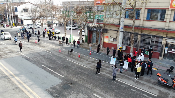 我縣開展全員免費(fèi)核酸檢測(cè) 全民一心共筑防疫城墻