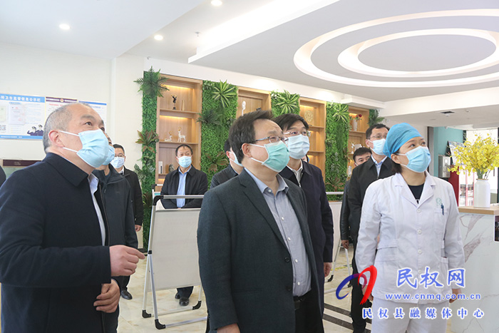 市委常委、常務(wù)副市長張家明到民檢查疫情防控工作