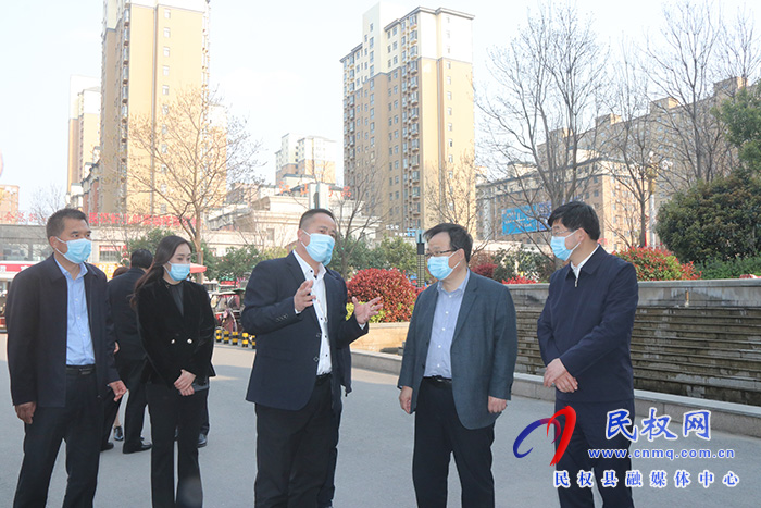 市委常委、常務(wù)副市長張家明到民檢查疫情防控工作