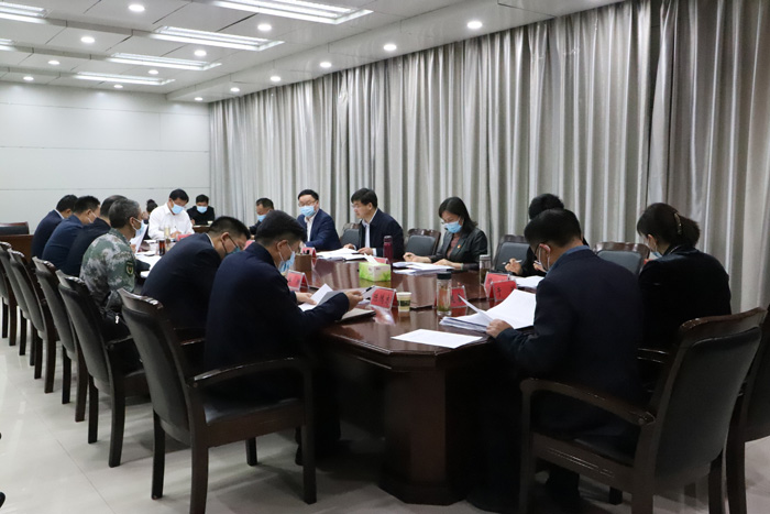 縣委書記張團(tuán)結(jié)主持召開(kāi)中共民權(quán)縣第十三屆委員會(huì)常務(wù)委員會(huì)第22次會(huì)議