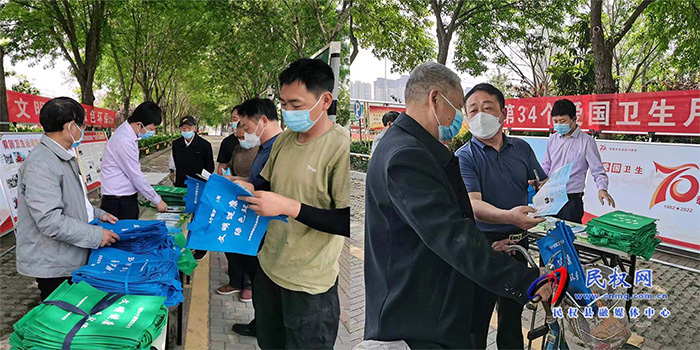 縣愛衛(wèi)辦開展第34個愛國衛(wèi)生月宣傳活動