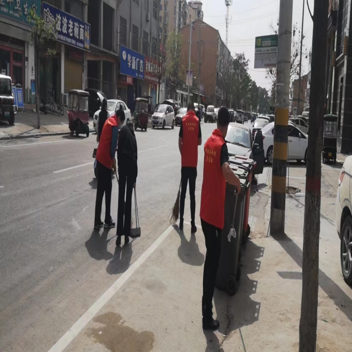 縣殘聯(lián)到衛(wèi)生責任區(qū)開展大掃除活動