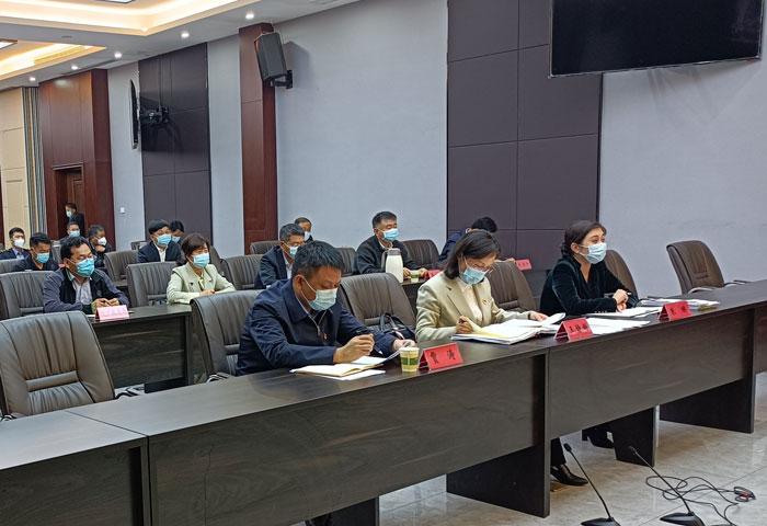 我縣組織收聽收看全國新冠肺炎疫情防控工作電視電話會(huì)