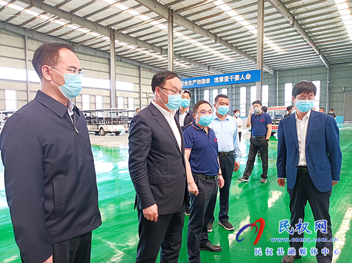 縣委副書記栗團結(jié)帶隊調(diào)研重點項目建設和重點企業(yè)運行工作