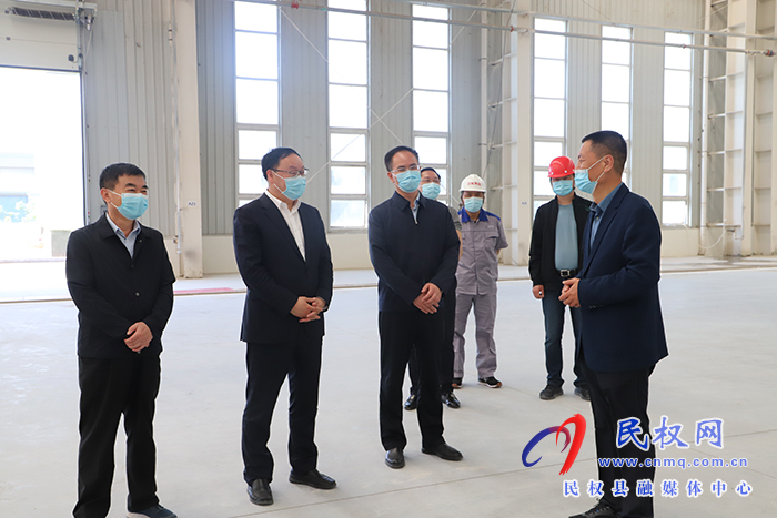縣委副書記栗團結(jié)帶隊調(diào)研重點項目建設和重點企業(yè)運行工作