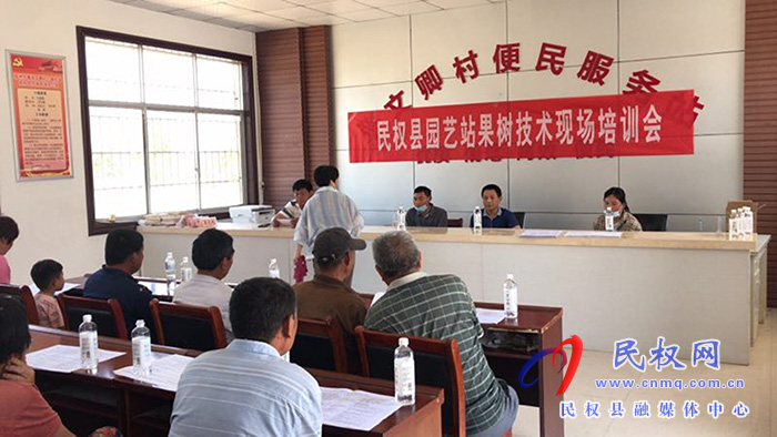 園藝站：重視果園夏管，組織技術(shù)人員進(jìn)園入戶進(jìn)行指導(dǎo)