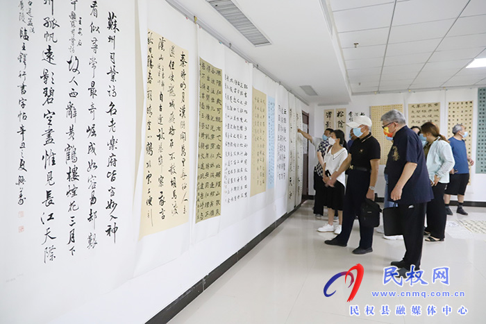 民權(quán)縣第三屆臨帖書法作品點評現(xiàn)場會舉行