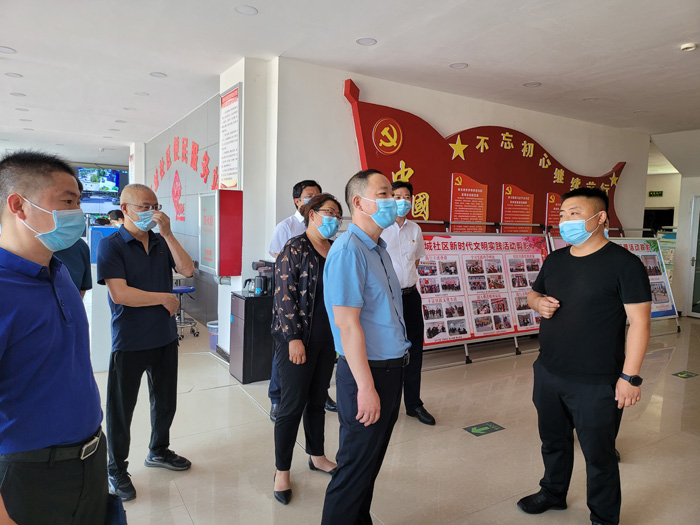 市民宗局驗(yàn)收組蒞民驗(yàn)收民族團(tuán)結(jié)進(jìn)步示范創(chuàng)建工作