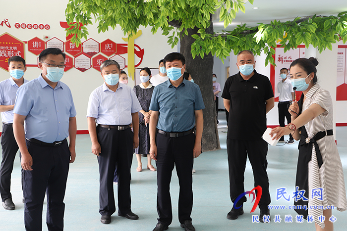 市評估指導組到我縣評估新時代文明實踐中心建設工作