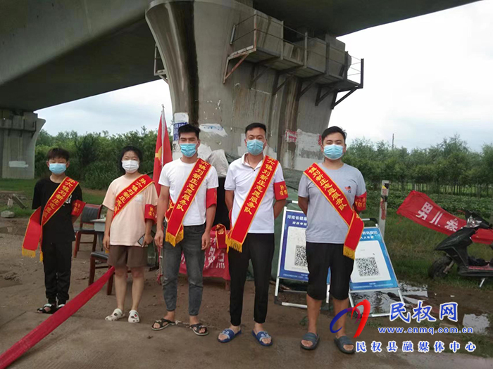 孫六鎮(zhèn)：“志愿紅”助力疫情防控 守護群眾健康安全