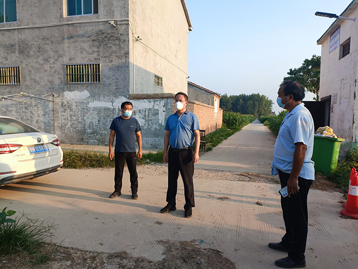 縣委常委、常務副縣長王景義繼續(xù)在北關鎮(zhèn)督導疫情防控工作