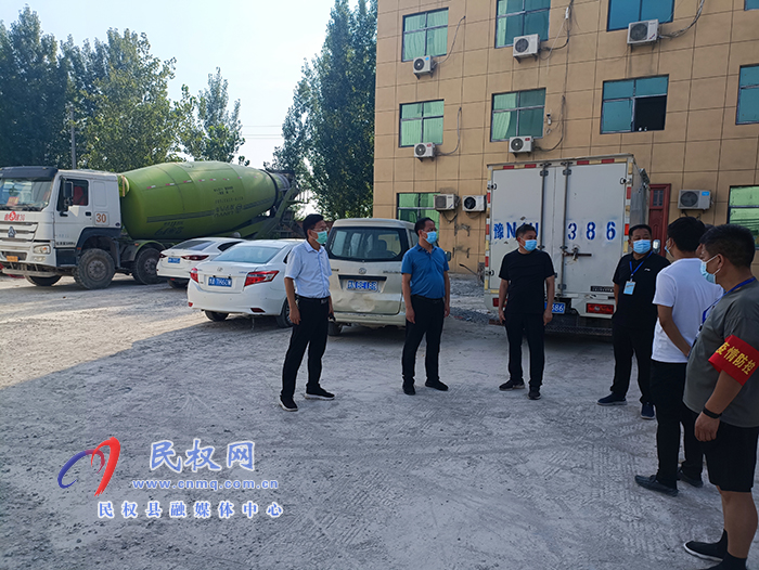 縣領(lǐng)導王景義、李天樁調(diào)研查看復工復產(chǎn)情況