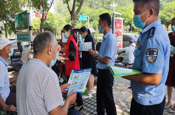 民權(quán)縣“掃黃打非”辦公室積極開展網(wǎng)絡安全宣傳周集中宣傳活動