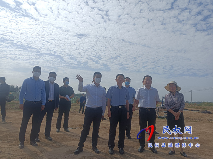 省“三個一批”項目建設(shè)督查組蒞民督導(dǎo)項目建設(shè)工作