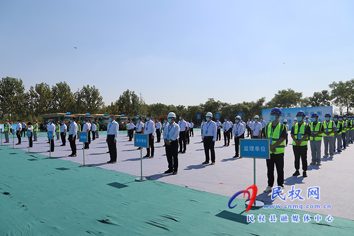 河南省重點水利工程黃河故道一期水生態(tài)治理項目開工建設(shè)