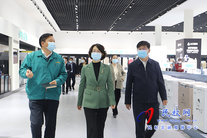 市委副書記、政法委書記呂娜到民開展“企業(yè)服務(wù)日”活動