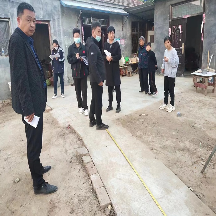 民權(quán)縣對2022年殘疾人無障礙改造檢查驗收