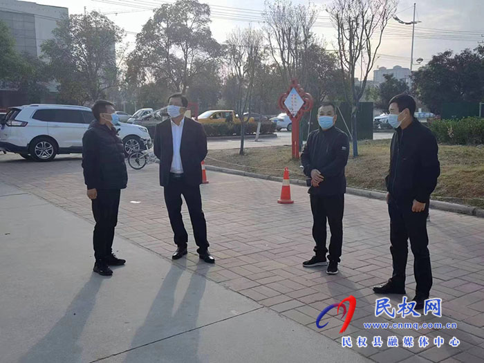 縣領導李君督導檢查疫情防控和全民核酸檢測工作