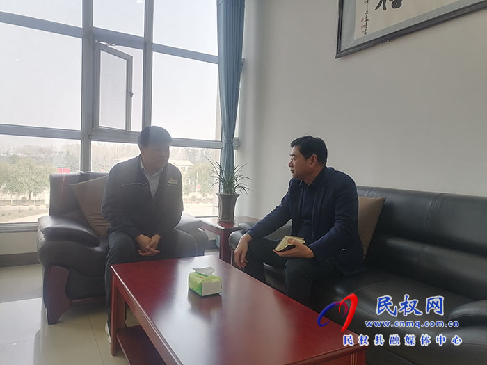 縣人大常委會副主任薛坤到國能民權(quán)熱電有限公司調(diào)研