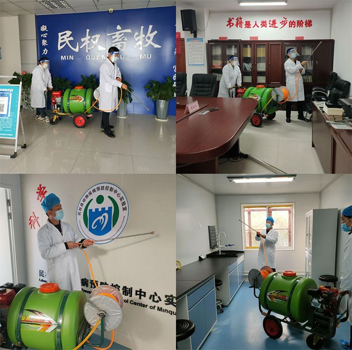 縣畜牧發(fā)展服務(wù)中心堅持做好常態(tài)化疫情防控日常消殺工作