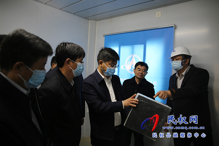縣委書記張團結(jié)調(diào)研招商引資重點項目建設(shè)情況