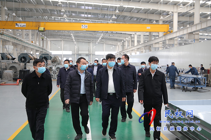 縣委書記張團結(jié)調(diào)研招商引資重點項目建設(shè)情況