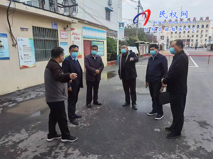 縣委常委、宣傳部長、副縣長畢道喜督導(dǎo)校園疫情防控工作