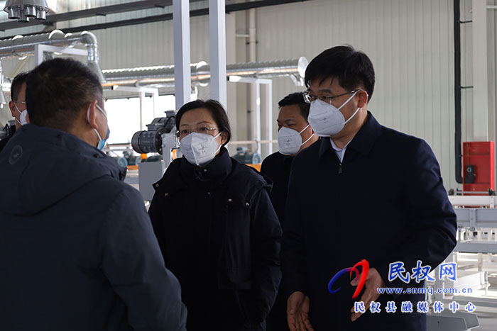 縣委書記張團結(jié)調(diào)研招商引資重點項目建設(shè)情況