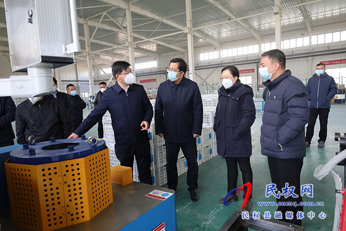 縣委書記張團結(jié)調(diào)研招商引資重點項目建設(shè)情況
