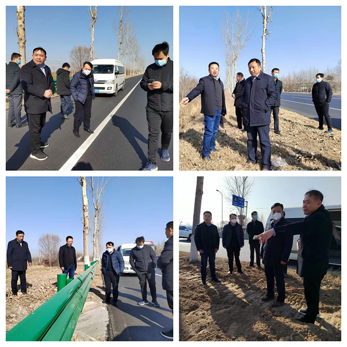 市公路事業(yè)發(fā)展中心副主任華學禮到我縣檢查指導公路工作