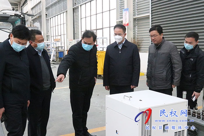縣委常委、常務(wù)副縣長王景義調(diào)研企業(yè)復(fù)工復(fù)產(chǎn)和安全生產(chǎn)工作情況