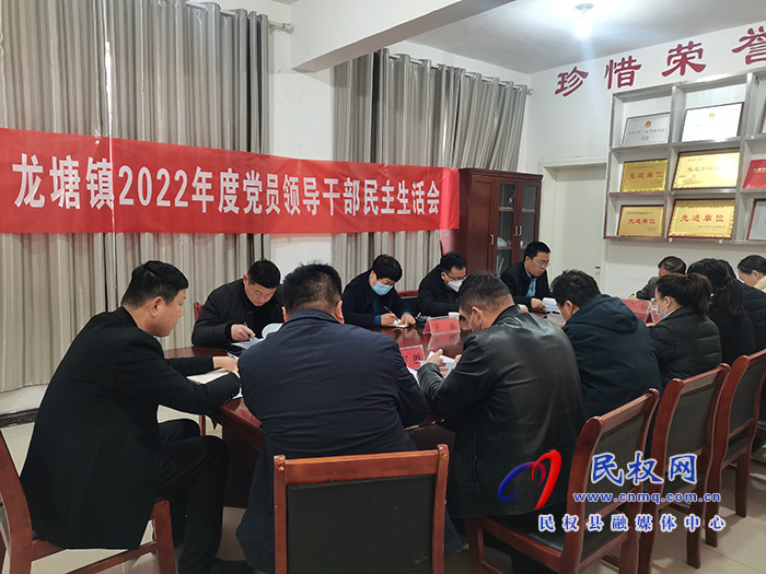 龍?zhí)伶?zhèn)召開2022年度黨員領(lǐng)導(dǎo)干部民主生活會
