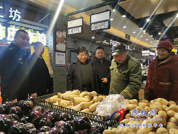 民權縣政協(xié)副主席劉偉督導檢查食品安全“兩個責任”工作機制落實情況