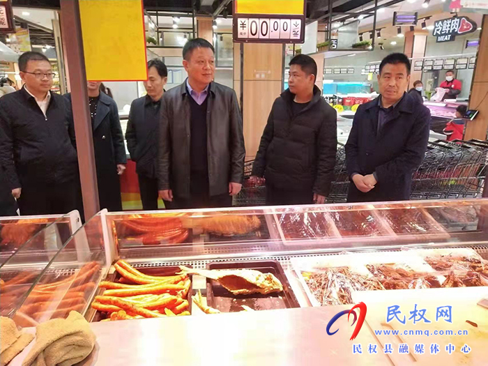 副縣長、縣公安局局長賈濤到北關(guān)鎮(zhèn)督導(dǎo)檢查食品安全“兩個責(zé)任”落實情況