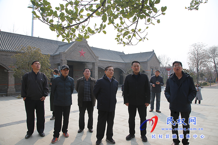 市老年書畫院院長(zhǎng)魏昭煒一行蒞民調(diào)研指導(dǎo)工作