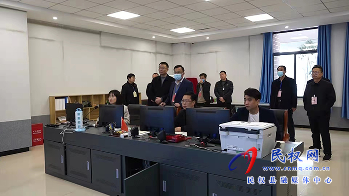 縣委常委、宣傳部長、副縣長畢道喜查看2022年成人高招考試（延期）工作