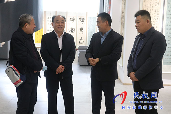 縣老干部局、縣老年書畫院參加2023中國(guó)·民權(quán)第七屆槐花文化系列活動(dòng)書畫展