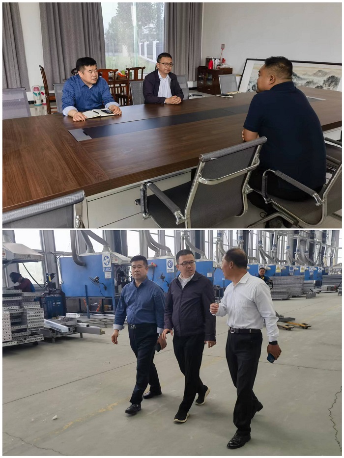 聽訴求 解難題，副縣長張志剛到企業(yè)開展調(diào)研