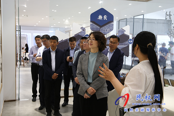 市委副書記、政法委書記呂娜到民開展巡河（湖）并調(diào)研農(nóng)村文化產(chǎn)業(yè)發(fā)展工作