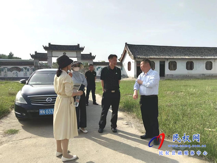 市科協(xié)調(diào)研民權(quán)縣莊周科技小院建設(shè)情況