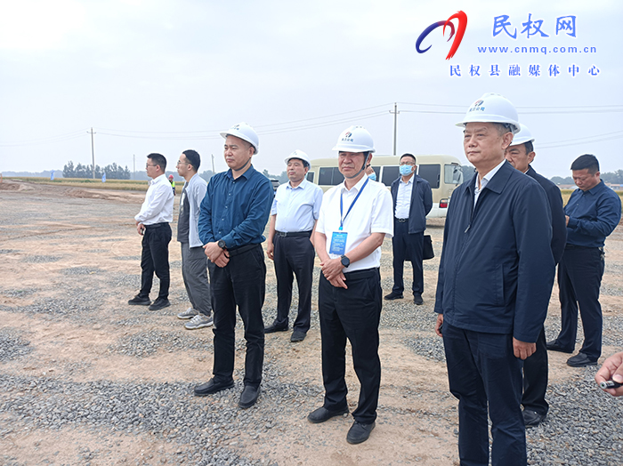 省自然資源廳、省交通運(yùn)輸廳聯(lián)合調(diào)研組到民調(diào)研高速公路建設(shè)工作