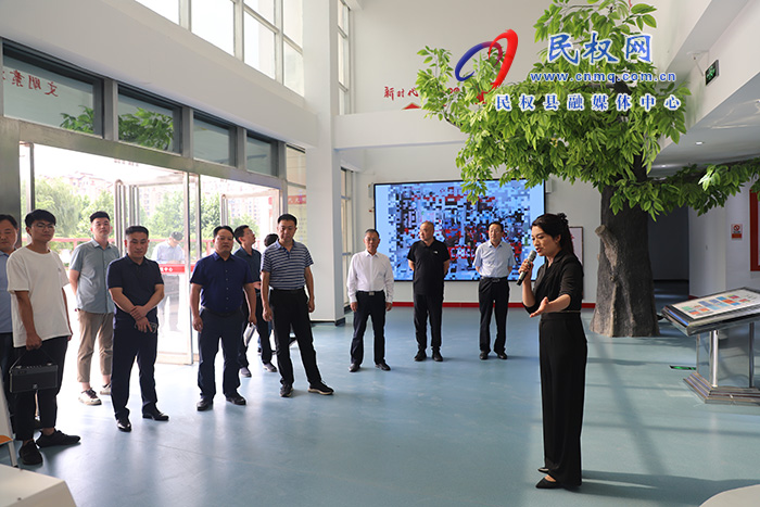 省委宣傳部調(diào)研組到民調(diào)研新時代文明實踐中心建設(shè)工作 