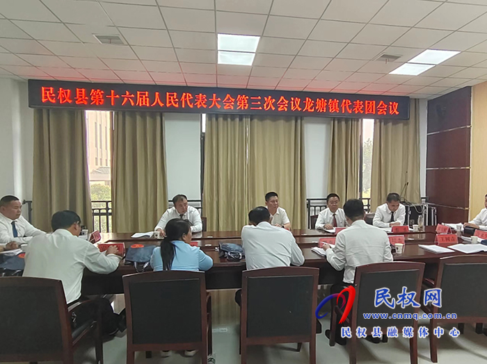 縣領導參加縣人大各代表團分組審議