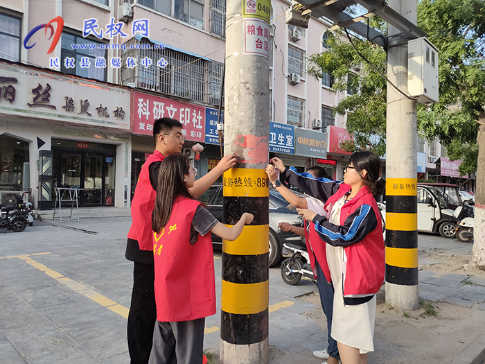 雙城同創(chuàng)，你我同行 | 民權(quán)縣高級中學師生志愿者在行動