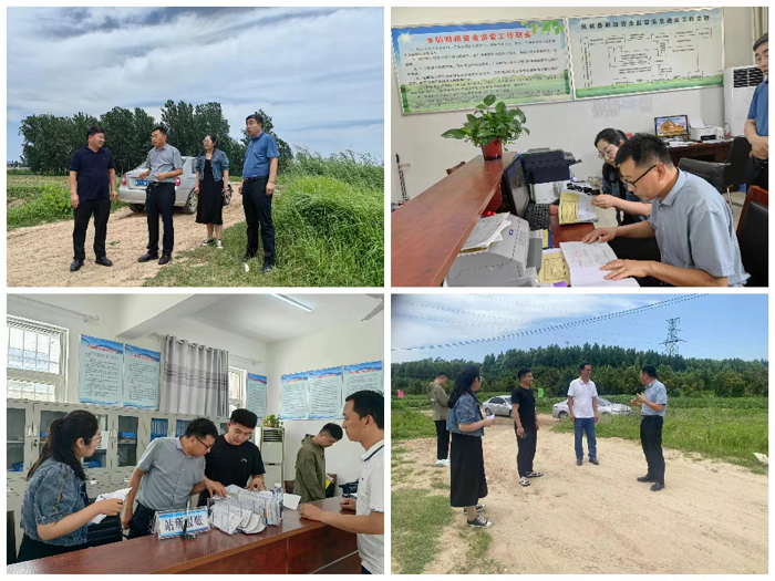 縣財政局實地調(diào)研黃河故道生態(tài)走廊道路建設項目