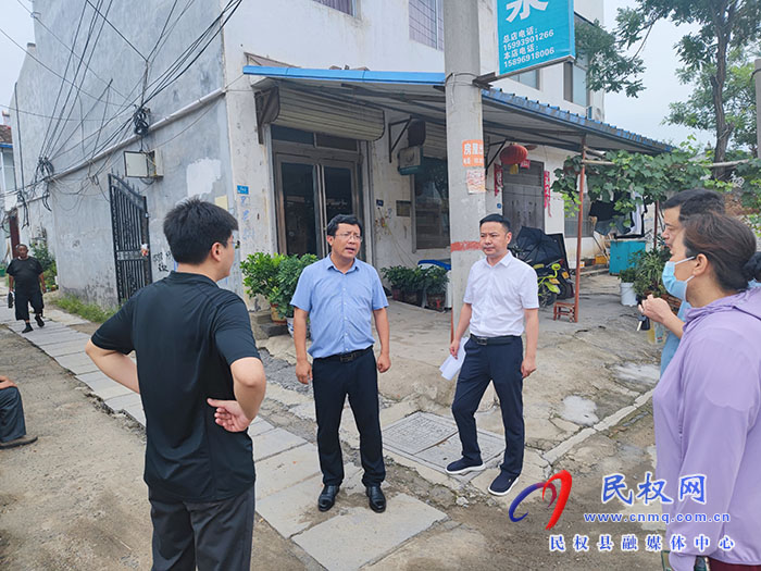 縣領(lǐng)導(dǎo)李君調(diào)研督導(dǎo)全國文明城市、國家衛(wèi)生縣創(chuàng)建工作