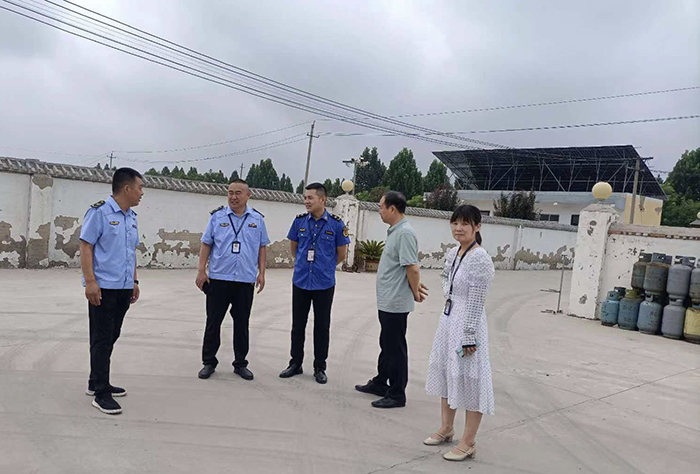 住建局持續(xù)做好燃氣隱患安全排查整治工作